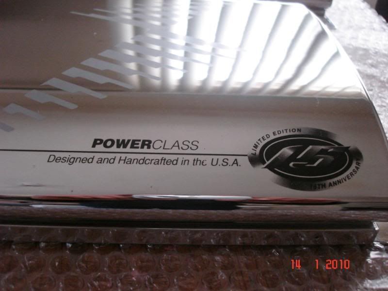 Precision Power 15th Anniversary Limited Edition Amps (PC2350/PC2150